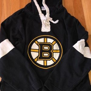 Vintage inspired bruins hoodie seguin
